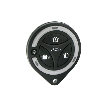 HONEYWELL-254 | Mando compacto bidireccional HONEYWELL con cuatro botones. Encriptación de código aleatorio. Interroga al sistema en cualquier momento sobre su estado. Aviso en caso de alarma cuando no está armado. Aviso en caso de baja batería. Alcance vía radio: más de 50 metros en la instalación (2000 metros en campo abierto). Protocolo vía radio: ALPHA y V2GY. Incluye 3 anillos de colores y una lengueta para el cinturón. Certificado Grado de seguridad 2 con los paneles Domonial, G2, GY-Home, Vista y Galaxy Dimension