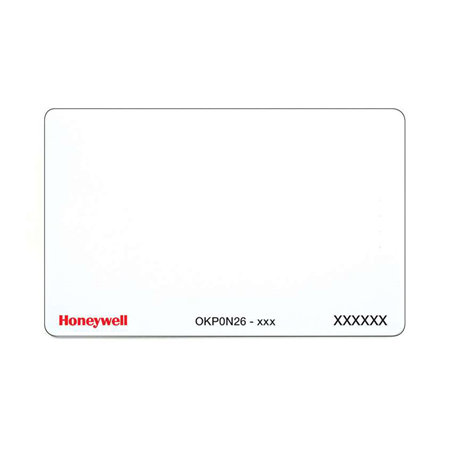 HONEYWELL-275 | Tarjeta de PVC Honeywell de 2K bits, 26 bits. Diseñada para funcionar con lectores OmniClass