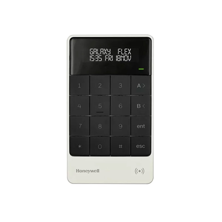 HONEYWELL-427|Teclado Keyprox Honeywell Galaxy MK9 con lector de proximidad y pantalla OLED
