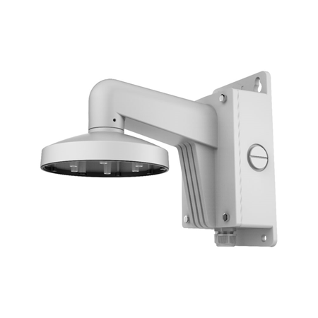 HYU-1010 | Wall bracket for domes. Incorporates connection box with cable gland. Aluminum alloy. White color