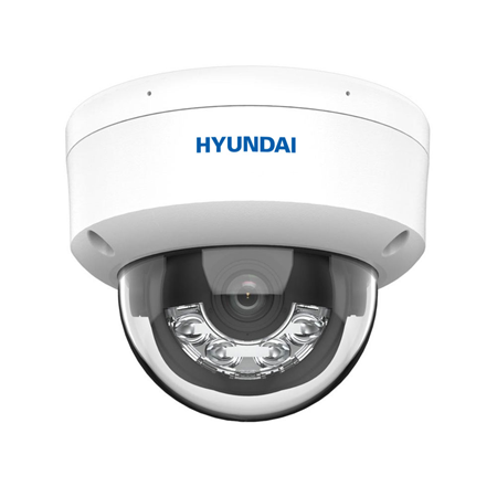 HYU-1098|Dome IP exterior de 4MP com Smart Hybrid Light