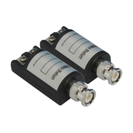 HYU-160N | Pack of 2 passive transceivers of 1 video channel HDCVI, HDTVI and AHD per twisted pair 