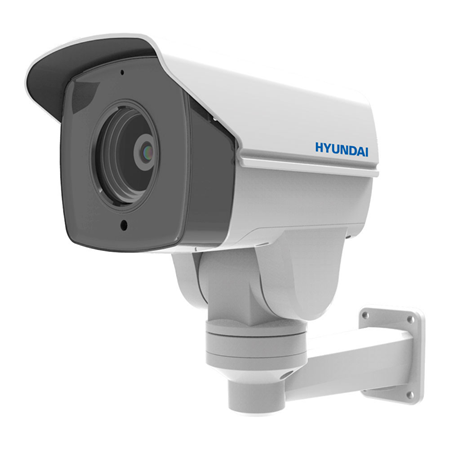 HYU-261|PTZ bullet IP camera with IR illumination of 80 m, for outdoors