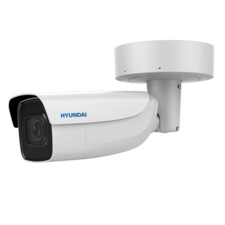 HYU-405 | Night Fighter IP bullet camera with IR of 50m, for outdoors, 8 MP. H.265+ /H.265 /H.264+ /H.264 /MJPEG. 1/2,5" CMOS, 8MP. Triple stream. Mechanical filter. 0,01 lux. 2,8 ~12 mm (115°~35°) motorized lens. OSD, 3D-NR, BLC, real WDR 120dB, motion detection, privacy mask, 1 ROI zone. IVS. Audio: 1 in / 1 out. Alarm: 1 in / 1 out. MicroSD/SDHC/SDXC card slot. IP67, IK10, Lightning-proof 2KV. 12V DC. PoE+.