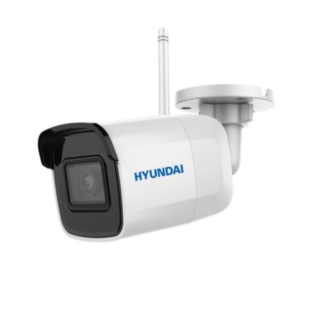 HYU-648 | WiFi IP bullet camera with IR of 30 m, for outdoors of 2 MP. H.265+/H.265/H.264+/H.264//MJPEG. 1/2,8" CMOS, 2MP. Dual Stream. Mechanical filter. 0,028 lux. 2,8 mm lens (114°). OSD, AGC, 3D-DNR, BLC, Digital WDR, privacy mask, ROI. Built in microphone. MicroSD/SDHC/SDXC. IP66. 3AXIS. 12V DC.