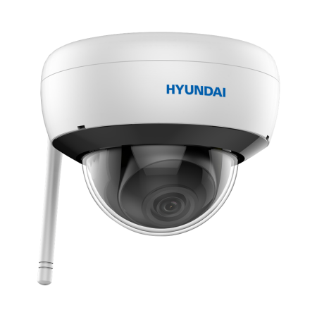 HYU-649 | WiFi IP dome with IR of 30m, for outdoors , 2 MP. H.265+/H.265/H.264+/H.264//MJPEG. 1/2,8" CMOS, 2MP. Dual Stream. Mechanical filter. 0,028 lux.2,8 mm lens (114°). OSD, AGC, 3D-DNR, BLC, digital WDR, privacy mask, ROI. Microphone incorporated. MicroSD/SDHC/SDXC. IP66. 2AXIS. 12V DC.