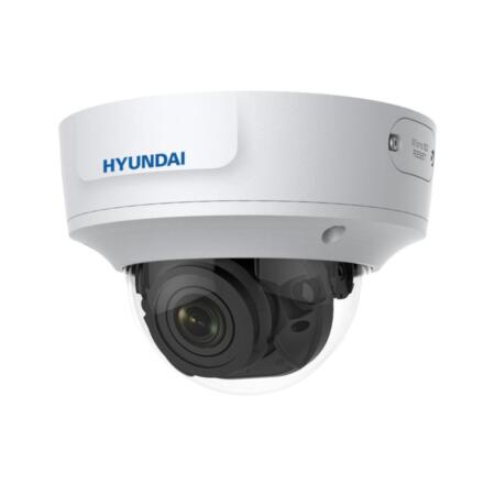 HYU-665 | AIsense IP dome of 2MP with IR illumination of 30 m, for outdoors. H.265+/H.265/H.264+/H.264/MJPEG. 1/2,8" CMOS, 2MP. 1080P@25 fps. ICR. 0,007 lux. 2,8~12 mm motor lens (113°~32°) with autofocus. OSD, AGC, BLC, WDR true 120dB, 3D-DNR, 1 fixed ROI. IVS. 2 way audio. Alarm: 1 in / 1 out. Reset button. MicroSD. Onvif, ISAPI. IP67, IK10. 3AXIS. 12V DC. PoE.