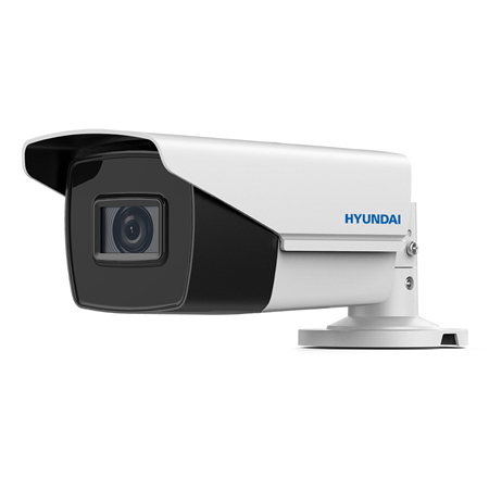HYU-674N | Cámara 4 en 1 HYUNDAI. 2MP@25ips. Salida 4 en 1 conmutable. ICR, 0,005 lux, Smart IR 70m. Óptica motorizada de 2,7 ~ 13,5 mm. WDR 120dB, 3D-DNR. IP67, 3AXIS, 12V CC / 24V CA