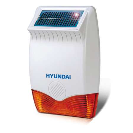 HYU-70 | Sirena solar vía radio de exterior para sistema Smart4Home