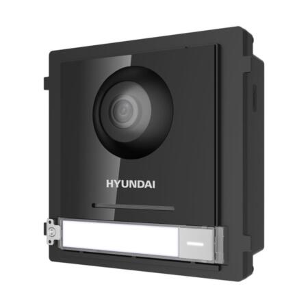 HYU-709 | Stazione di videocitofono IP HYUNDAI NEXTGEN con camera fisheye di 2MP. Pulsanti fisici. Funzione di controllo di accessi. Incorpora microfono e altoparlante. Fast Ethernet. 4 entrate / 2 uscite di allarme. 12V CC. PoE.