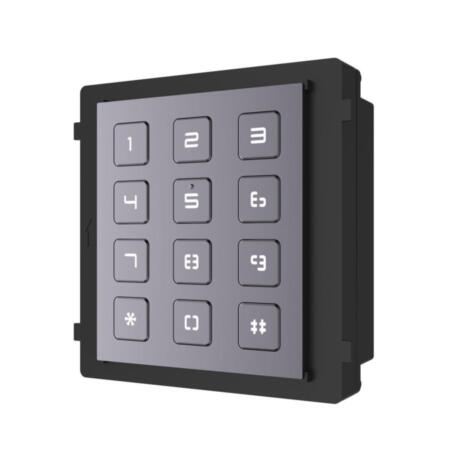 HYU-713 | HYUNDAI NEXTGEN keyboard module with 12 buttons for video intercom system. 1 input / output for modular connection. IP65, IK07. 12V DC input / output.