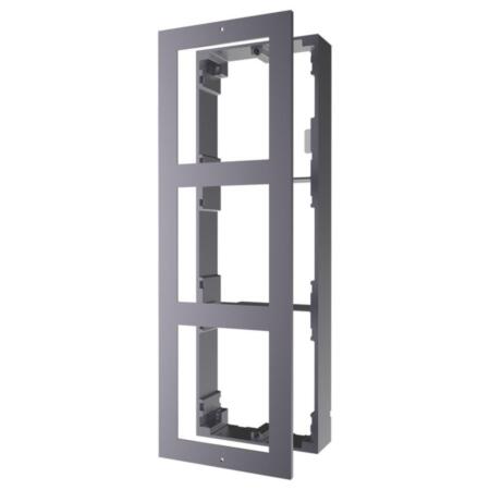 HYU-719 | HYUNDAI NEXTGEN framework for surface installation of 3 video door entry system modules.
