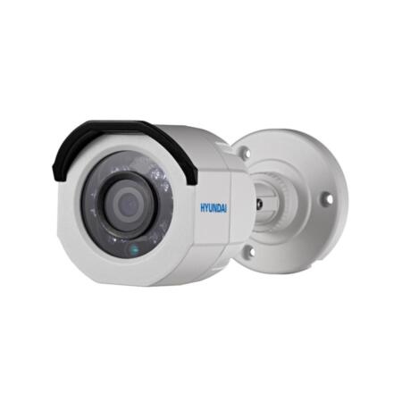HYU-761 | 4 in 1 HYUNDAI NEXT GEN bullet camera LITE series with Smart IR of 20 m, for outdoors. 2MP CMOS. 4 in 1 video output switch. 2.8 mm (103 °) lens. ICR filter IP66 3AXIS. 12V DC