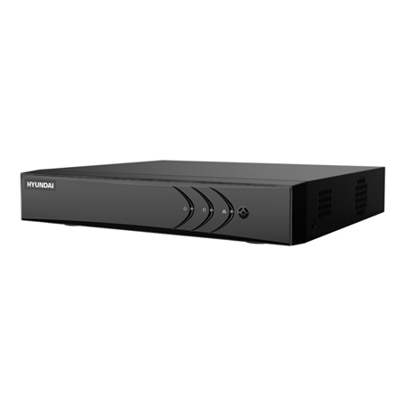 HYU-782N | ZVR 5 in 1 HYUNDAI of 8 channels. H.265+/H.265 formats. 8 BNC 1080N channels + 2 IP 5MP channels. 1080N@15ips recording. HDMI and VGA 1080P outputs. Bidirectional audio and coaxial audio. Support 1 HDD 4TB, 1 RJ45, 2 USB.