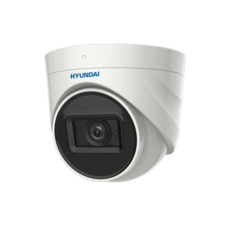 HYU-807 | Domo fijo 4 en 1 serie PRO con Smart IR de 20 m para interior. CMOS de 2MP. Salida 4 en 1 (HDCVI / HDTVI / AHD / 960H). Óptica fija de 2,8 mm (106,4°). Filtro ICR. OSD, AWB, AGC, BLC, HLC, WDR digital, 2D-DNR, ajustes de imagen, modo espejo. Incorpora micrófono. Audio por coaxial. 3AXIS. 12V CC.