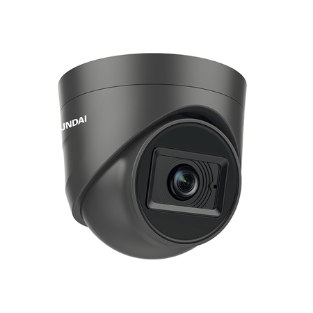 HYU-808 | Fixed dome 4 in 1 PRO series with 20m Smart IR for indoors. 2MP CMOS. 4 in 1 output (HDCVI / HDTVI / AHD / 960H). Fixed 2.8 mm (106.4 °) lens. ICR filter. OSD, AWB, AGC, BLC, HLC, digital WDR, 2D-DNR, image adjustments, mirror mode. It incorporates a microphone. Coaxial audio. 3AXIS. 12V DC.