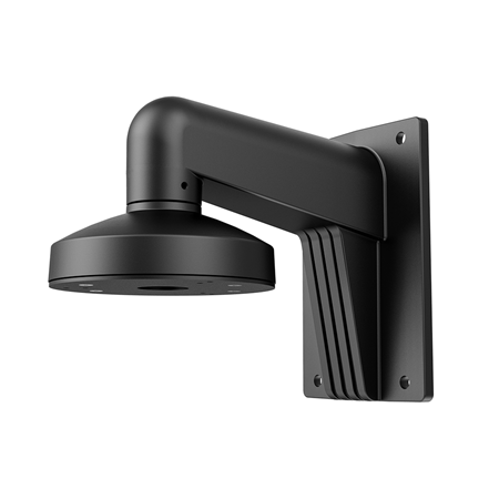 HYU-843N | Soporte de pared para domos HYUNDAI. Aleación de aluminio con tratamiento de pulverización superficial. Orificio para inserción de cableado. Capacidad de 4,5 kg. Apta interior y exterior.