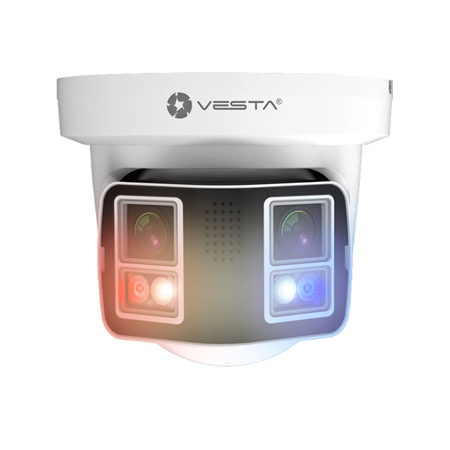 IPC-T34-A180-PV|Dome IP panoramico 2x4MP VESTA Advanced Video per uso esterno
