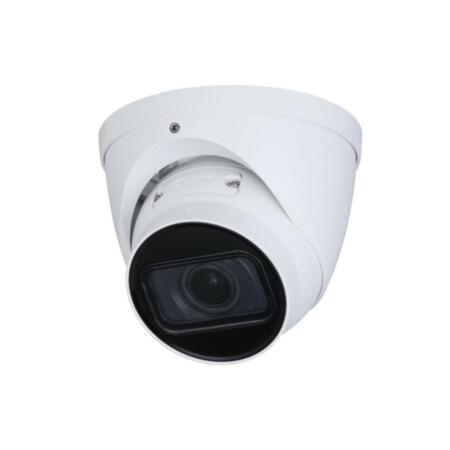 IPC-T4Z | Fixed IP dome with Smart IR 40 m for outdoor. 4MP 1/3 ”CMOS. Dual Stream. H.265 + / H.265 / H.264 + / H.264 / MJPEG format. Up to 4MP resolution at 20ips. ICR filter. 0.05 lux F1.8. Motorized 2.8 ~ 12mm (97 ° ~ 31 °) lens. OSD, AWB, AGC, BLC, HLC, digital WDR, 3D-DNR, 4 ROI zones, mirror, video sensor and privacy masks. MicroSD slot. Onvif, API. IP67. 3AXIS. 12V DC. PoE.