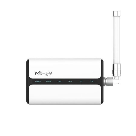 MIL-001 | Passerelle LoRaWan half/full-duplex à 8 canaux. Prend en charge la connexion avec plus de 2000 nœuds. Visibilité jusqu'à 15 km (2 km en agglomération). Ethernet et Wi-Fi. Serveur réseau intégré. IdO Milesight. Protection IP65