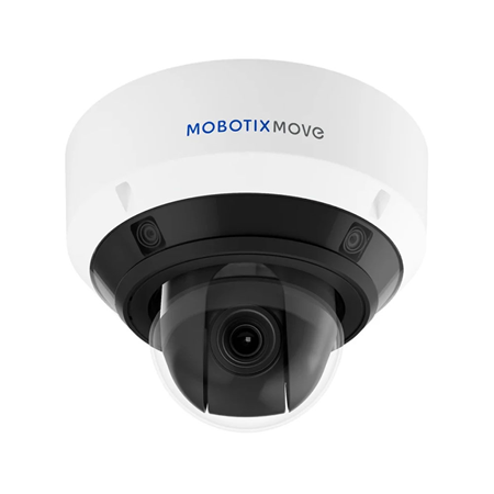 MOBOTIX-57|Dome IP multisensore PTZ MOBOTIX MOVE Vandal Combo da 20MP con analisi AI