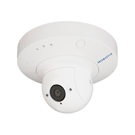 MOBOTIX-90|MOBOTIX p71 4MP IP mini dome camera with 95° fixed lens, IR, audio and AI for indoor use