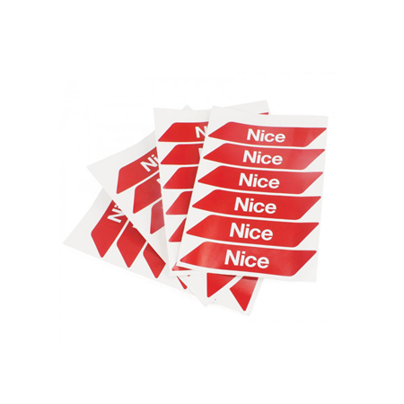 NICE-040|Red reflective adhesive stripes