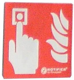 NOTIFIER-113|Panel indicador de la ubicación del pulsador de alarma manual metálico