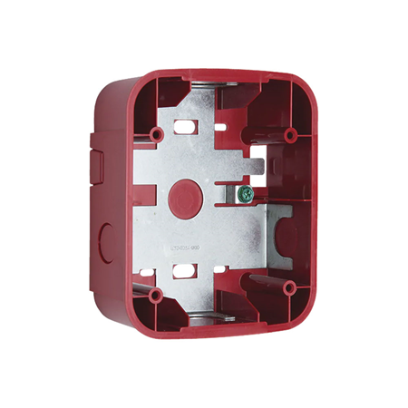NOTIFIER-706 | Caja trasera de interior roja de montaje en superficie serie L. Para sirenas Systemsensor