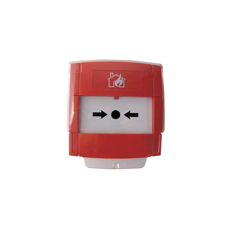NOTIFIER-717 | Pulsador de alarma convencional EEx ia. Funcionamiento por rotura de cristal. Incorpora tapa de plástico. Resistencia de alarma de 470Ω. Para uso en interiores y montaje en superficie o empotrado mediante caja estándar. Homologado para su uso en atmósferas con gas en Zonas 0, 1 y 2