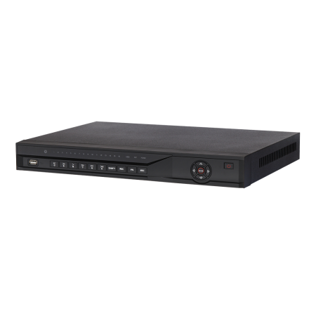 NVR616-8M-H2-P16EX|NVR IP de 16 canaux jusqu'à 12MP avec switch de 16 ports PoE+ dont jusqu'à 8 admeten ePoE et EoC