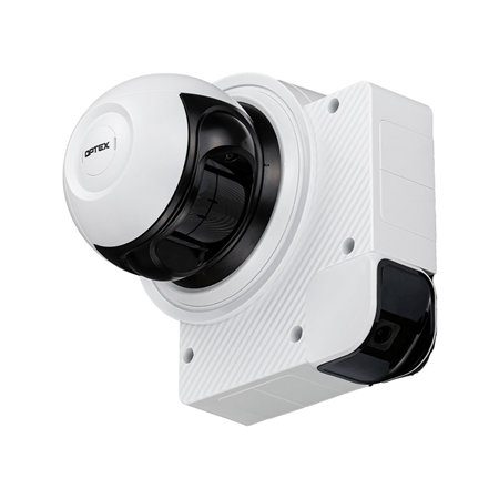 OPTEX-222|Sensor LiDAR REDSCAN mini-Pro para utilização no exterior/interior com câmara IR 