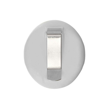 PAR-374|White Paradox belt clip for REM101 emergency remote control