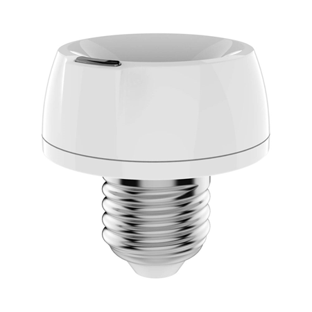 PHIL-004 | Z-Wave dimmer cap for E27 bulb. Dimmer / regulator in conventional cap format. Z-Wave Plus technology. Allows you to regulate the intensity of the bulbs in your home or office. Easily adapts to E27 lighting fixtures. Can be controlled in multiple light groups or can be used to create dimmable ambient interior lighting scenes