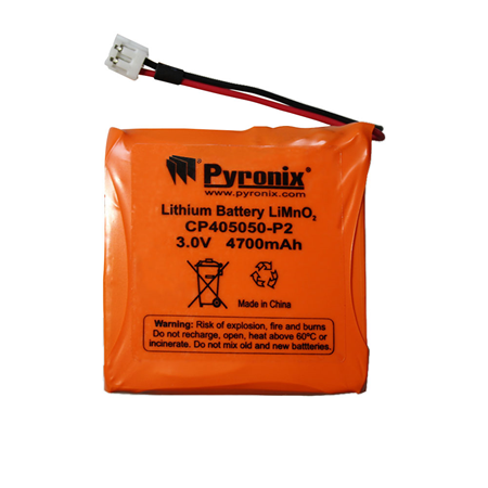 PYRO-79 | HIKVISION Pyronix Backup Battery. 3V / 4000 mAh rechargeable lithium battery. Compatible with DELTABELL and XDH10TT1-WE