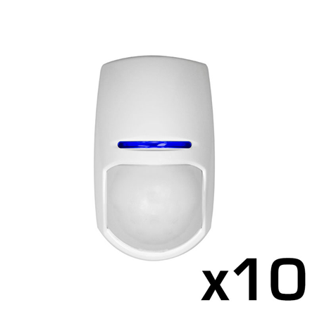 PYRO-89X10|Pyronix - Lot de 10 détecteurs PYRO-89 (KX15DT2)