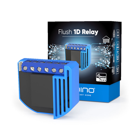 QUBINO-0004|Micromódulo de 1 relé Qubino Flush 1D Relay
