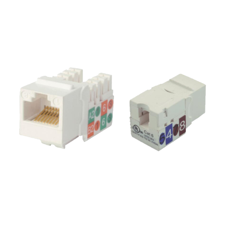 SAM-4377N|Module de connexion keystone femelle RJ45, catégorie 6