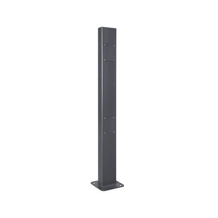 SAM-5061|1.5 m dark gray pole for cameras and access control