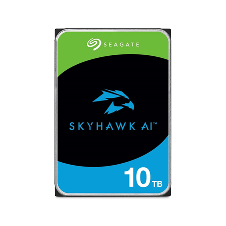 SAM-6792|Disco rígido de vigilância por vídeo Seagate SkyHawk AI 10TB SATA