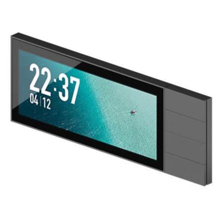 SMARTLIFE-2 | LifeSmart Nature's all-in-one intelligent interaction center. 10.25" (1920x720) high definition touch screen. Built-in configurable menu. 2.4GHz Wi-Fi / Ethernet. Aluminum case. 220V AC.