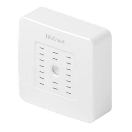 SMARTLIFE-25 | Sensor ambiental de CO2 + TVOC de LifeSmart. Supervisión en tiempo real. Alarma remota. Disparador inteligente con encendido automático del purificador de aire. Habilita automáticamente el ventilador. 5V CC. Requiere Smart Station.