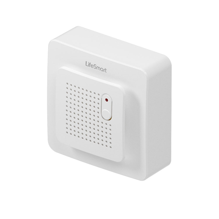 SMARTLIFE-43 | Sensore di CO₂ ambientale LifeSmart. Un dispositivo per controllare contemporaneamente temperatura, umidità e illuminazione. Visualizzazione dei dati in tempo reale sullo schermo LCD. Notifiche e ricerca di record tramite l'applicazione. Piccole dimensioni. Può essere posizionato ovunque