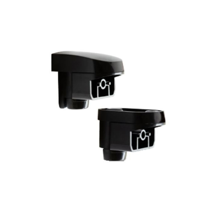 TEXE-67|Pack of 10 black Texecom Capture wall and ceiling brackets for Grade 2 wired detectors