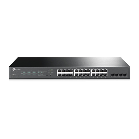 TPLINK-044|Switch L2+ Gigabit con 24 puertos PoE+ y 4 SFP