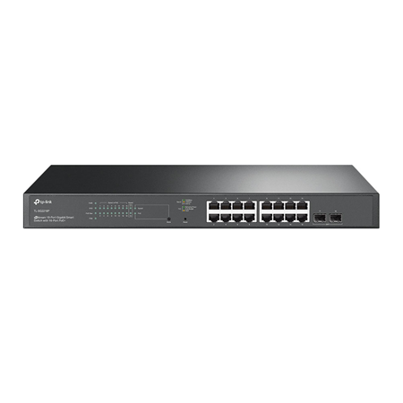 TPLINK-045|Switch L2+ Gigabit con 16 puertos PoE+ y 2 SFP