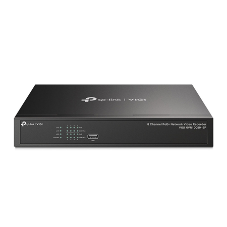 TPLINK-102|NVR VIGI de 8 canales con 8 PoE+