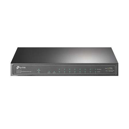 TPLINK-108|Comutador Gigabit PoE+ de 8 portas