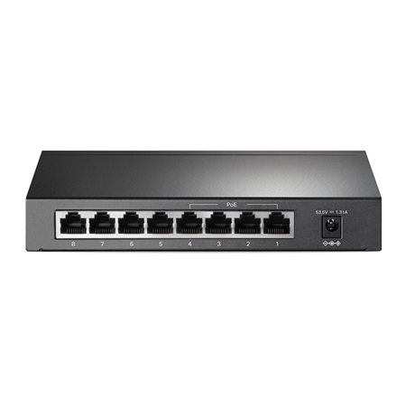 TPLINK-109|Switch Gigabit de 8 portas com 4 portas PoE+