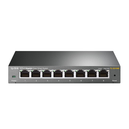 TPLINK-115|Switch Gigabit Easy Smart de 8 puertos